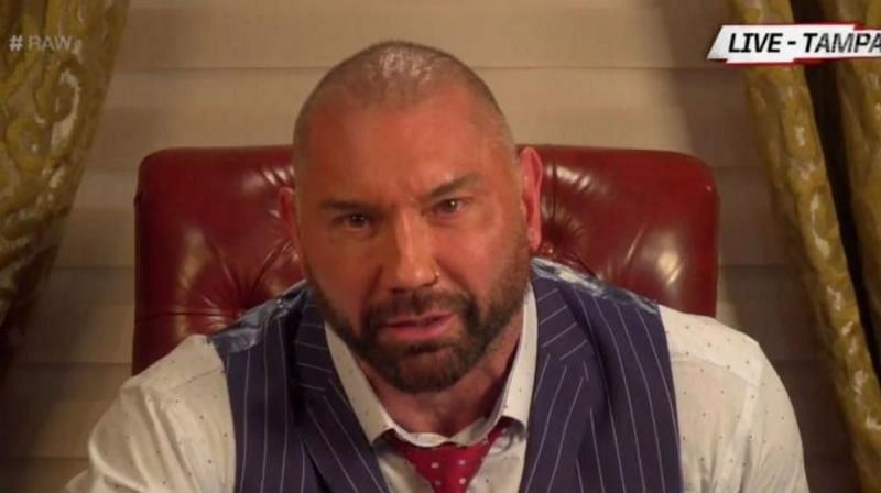 Batista has lashed out at WWE