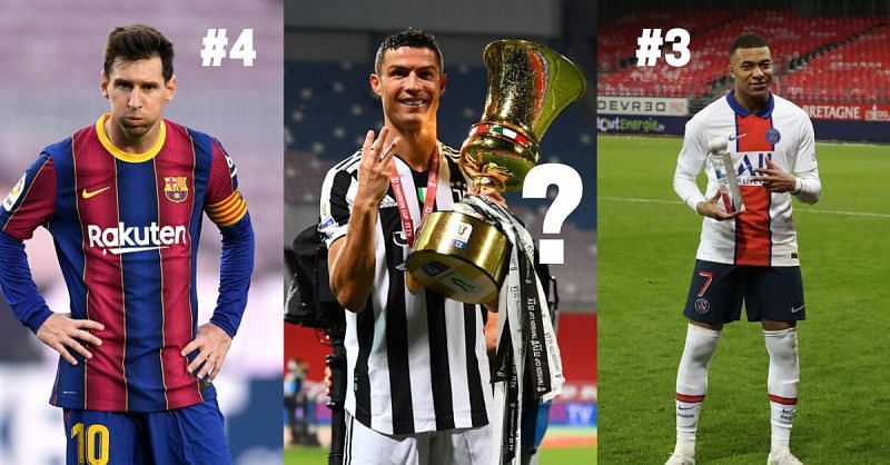 Charting Cristiano Ronaldo's, Lionel Messi's Ballon d'Or rankings