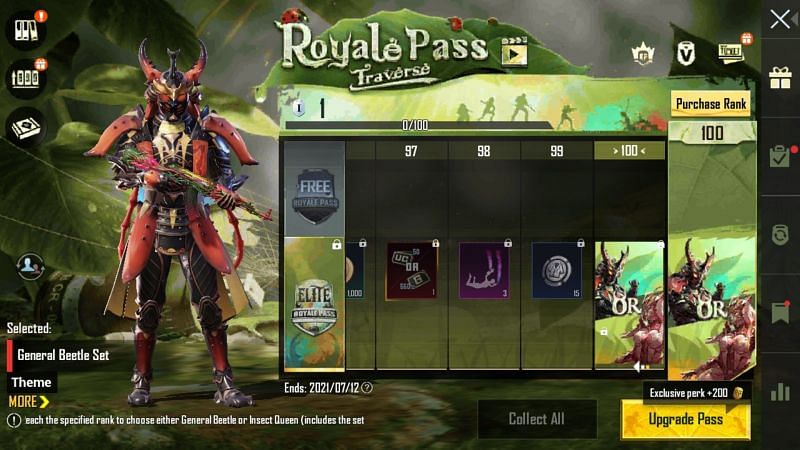 The Royale Pass Season 19 began today