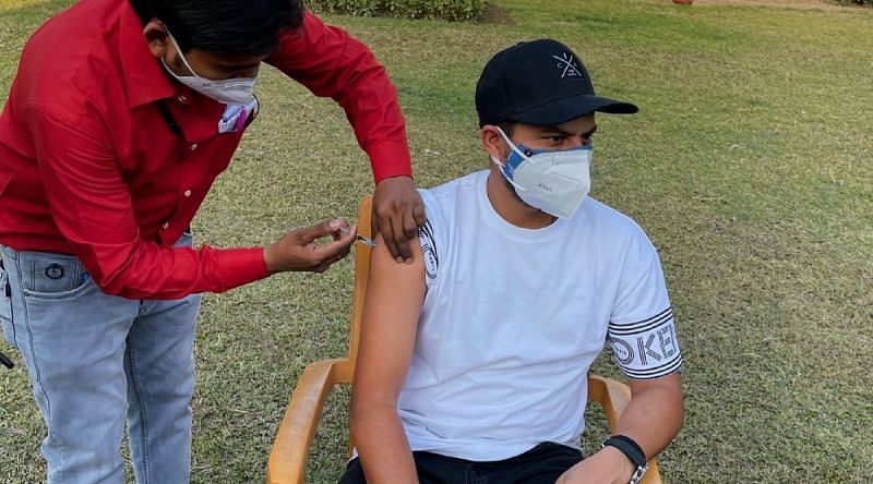 Kuldeep Yadav finds himself in the middle of a vaccine controversy