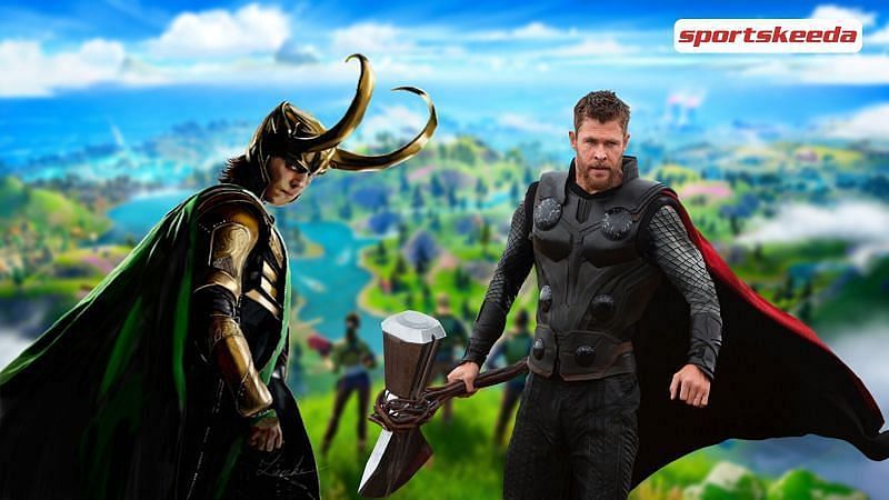 Fortnite Chapter 2 Season 4 Battle Pass skins, including Thor