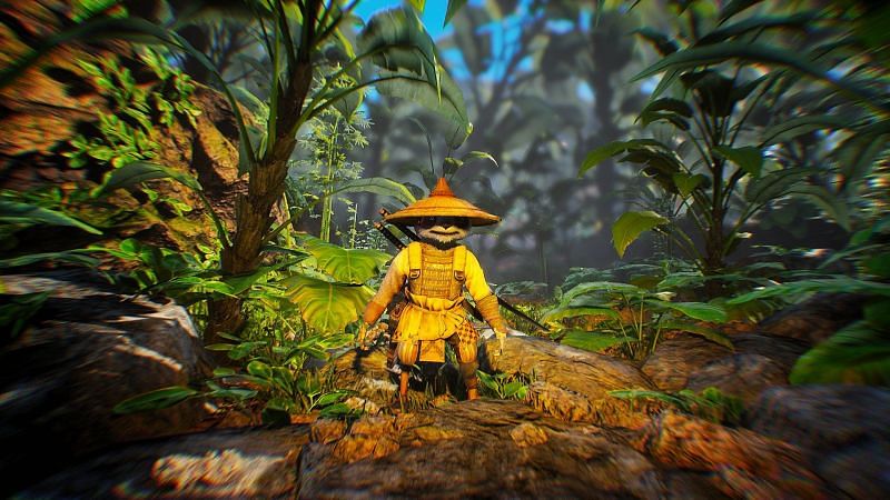 Biomutant&#039;s Mercenary Class is not available in the base game (Image via Twitter, PhoenixRedVP)