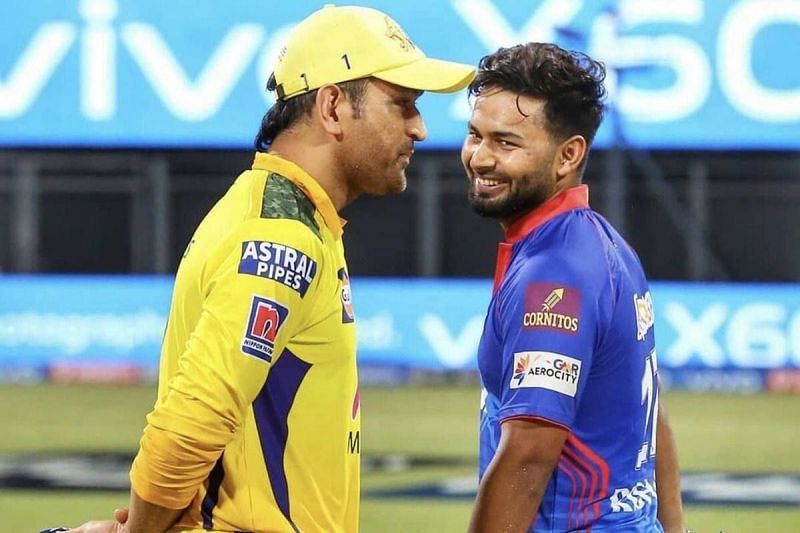 MS Dhoni and Rishabh Pant