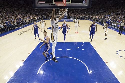 New Orleans Pelicans v Philadelphia 76ers