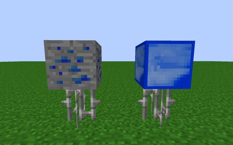 Lapis with texture pack (Image via planetminecraft)