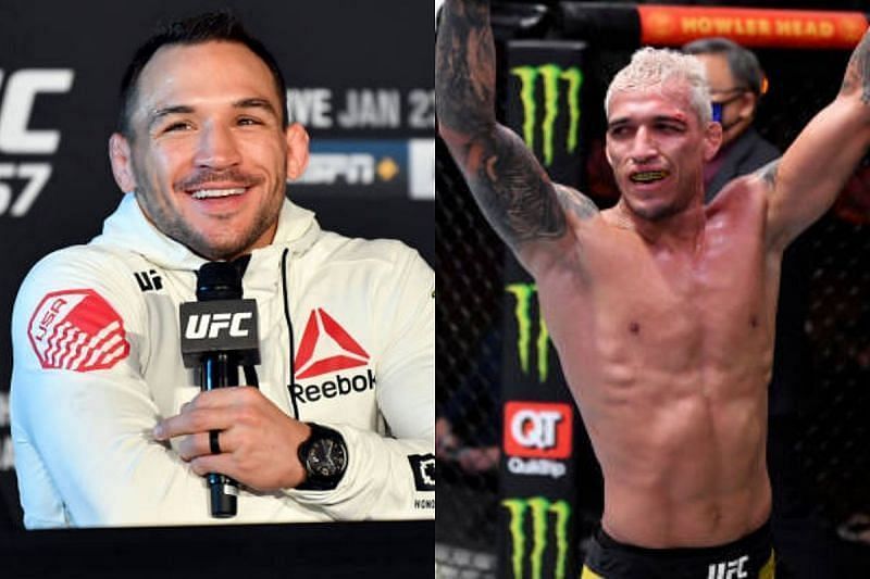 Michael Chandler and Charles Oliveira
