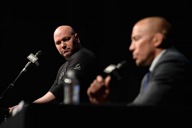 Dana White and Georges St-Pierre