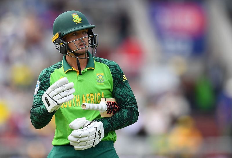 Quinton de Kock was &quot;relieved&quot; of captaincy duties in February 2021