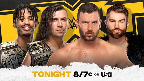 The Tag Team Champions will be in action tonight on WWE NXT.