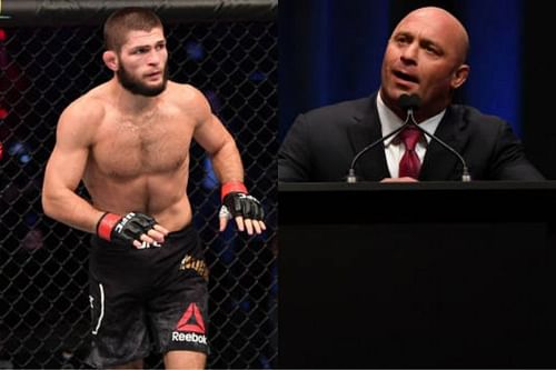 Khabib Nurmagomedov and Matt Serra