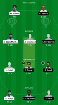 BCC vs VCC Dream11 Fantasy Suggestions - ECS T10 Prague
