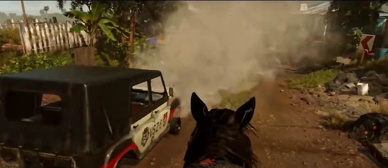 Horseriding as shown in the footage (Image via Ubisoft)