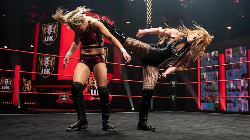 The women of NXT UK battled it out in a brutal main event