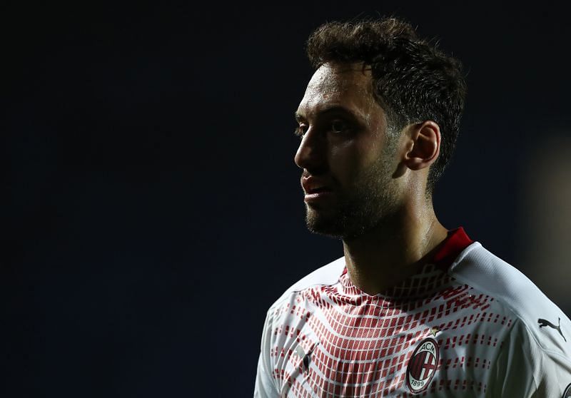 Hakan Calhanoglu was one of AC Milan's standout players in the 2020-21 season