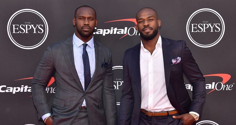 Chandler Jones (Left) and Jon Jones (right)