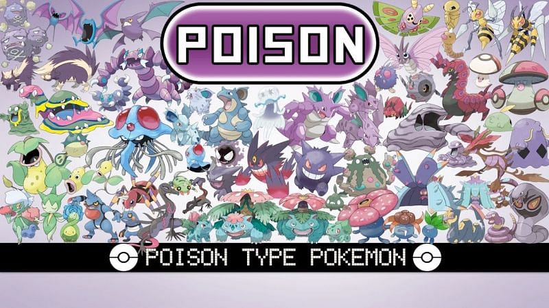 Poison-type Pokemon (Image via The Pokemon Company)