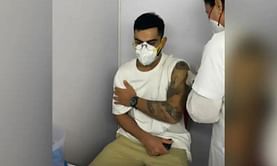 Virat Kohli administered first dose of COVID-19 vaccine