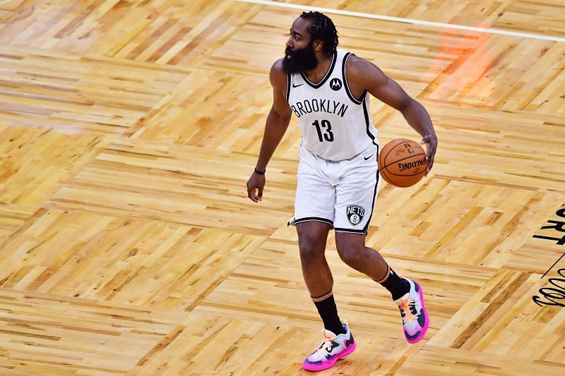 James Harden with the Brooklyn Nets