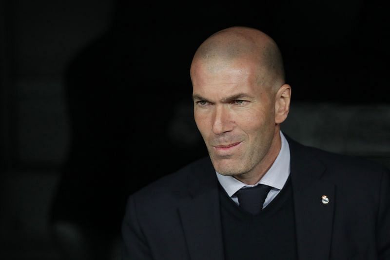 Real Madrid manager Zinedine Zidane. (Photo by Gonzalo Arroyo Moreno/Getty Images)