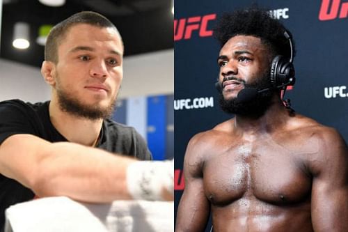 Umar Nurmagomedov (left) and Aljamain Sterling (right)