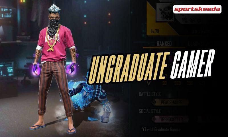 UnGraduate Gamer&#039;s Free Fire ID is 256205699