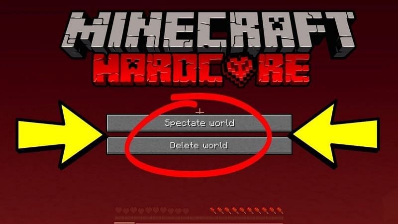 Surviving while playing Minecraft in Hardcore mode is of crucial importance (Image via YouTube, Stealth)