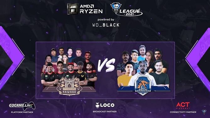 Hyderabad Nawabs secure their position in playoffs as they clean sweep Delhi Dragons on Day 48 of the Skyesports Valorant League 2021