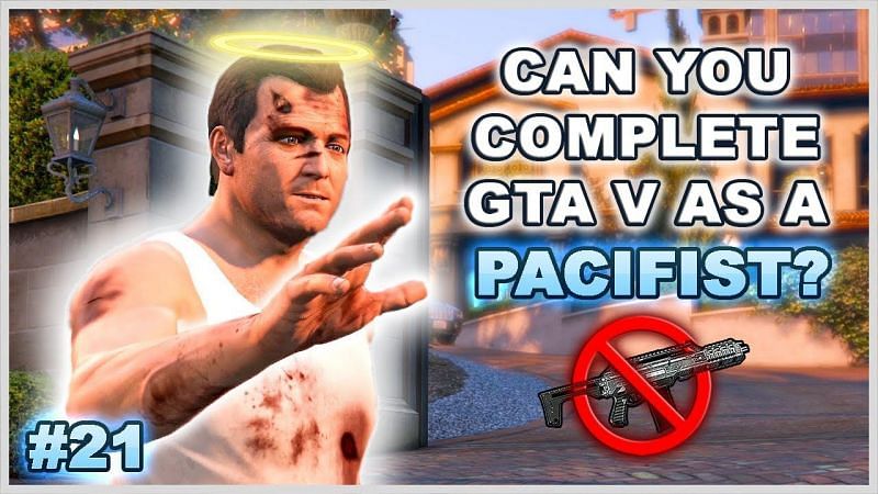 Popular streamer DarkViperAU recently attempted to complete GTA 5 as a pacifist (Image via DarkViperAU, YouTube)