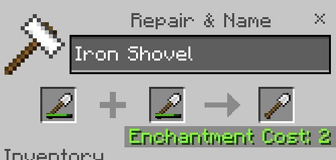 How to repair items in Minecraft using Anvil