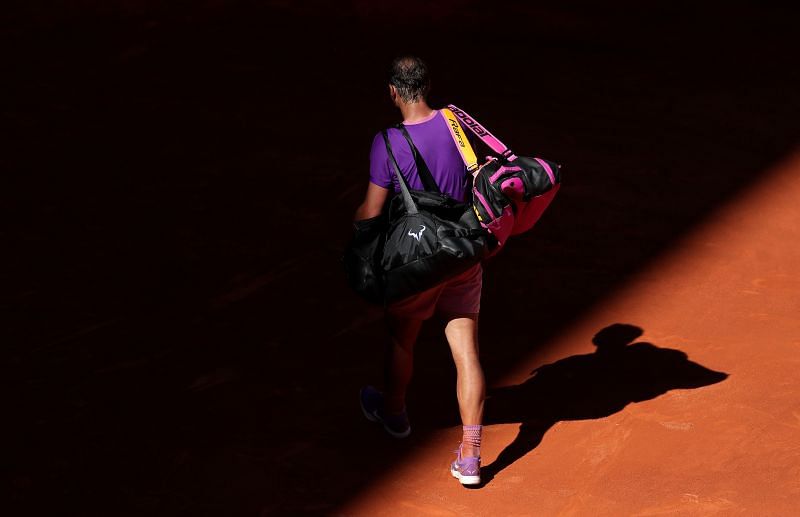 Rafael Nadal exited the Madrid Open on Friday