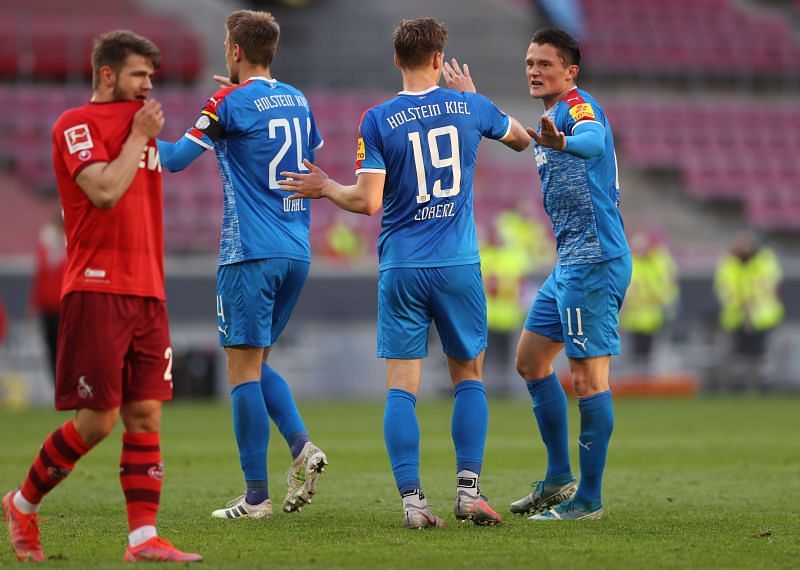 Holstein Kiel and Koln go head-to-head in their Bundesliga relegation playoffs second-leg tie on Saturday