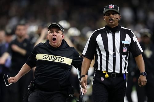 New Orleans Saints head coach Sean Payton