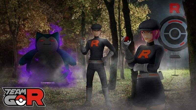 Team GO Rocket grunts are invading Pokestops around the world in Pokemon GO (Image via Niantic)