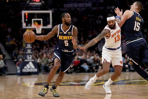 New York Knicks v Denver Nuggets