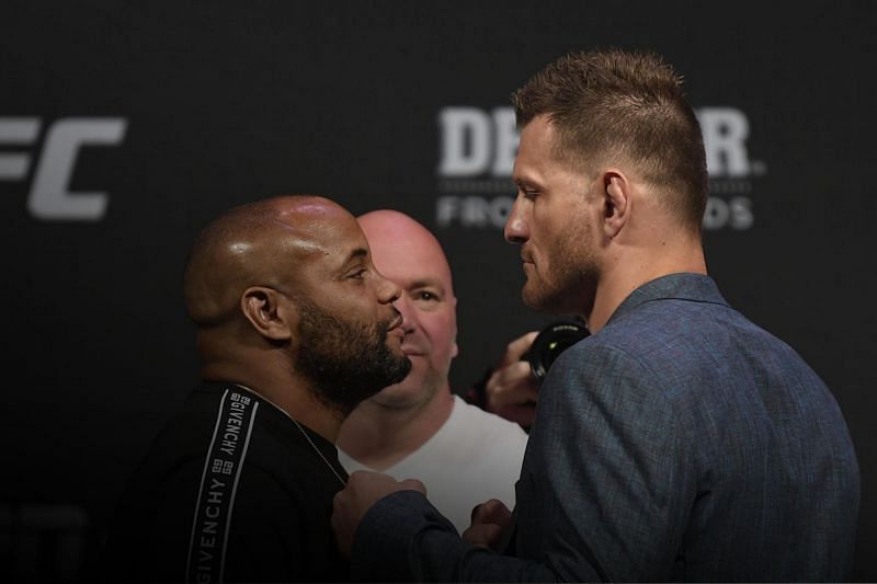 Daniel Cormier and Stipe Miocic face off