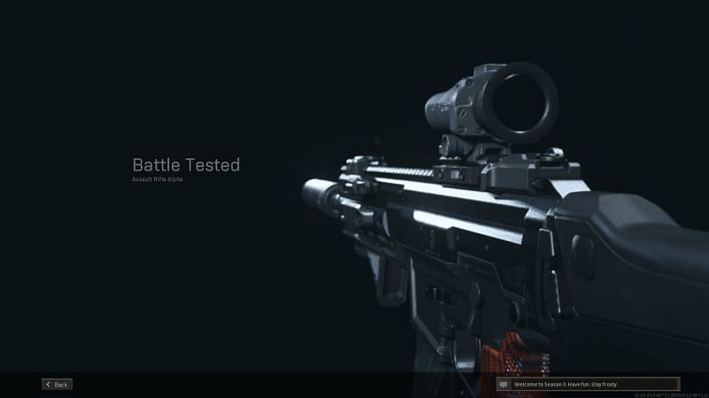 One of the many assault rifle options in Call of Duty: Warzone, the Kilo 141 is at the top of the list of Modern Warfare weapons (Image Via Activision)