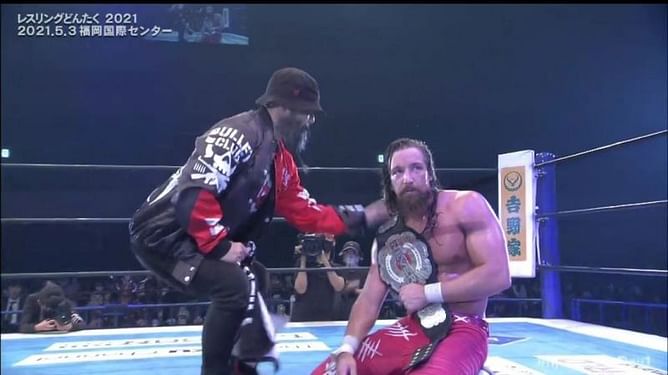 Jay White makes history by becoming the first quadruple champion in NJPW history; calls himself "The Real Belt Collector"