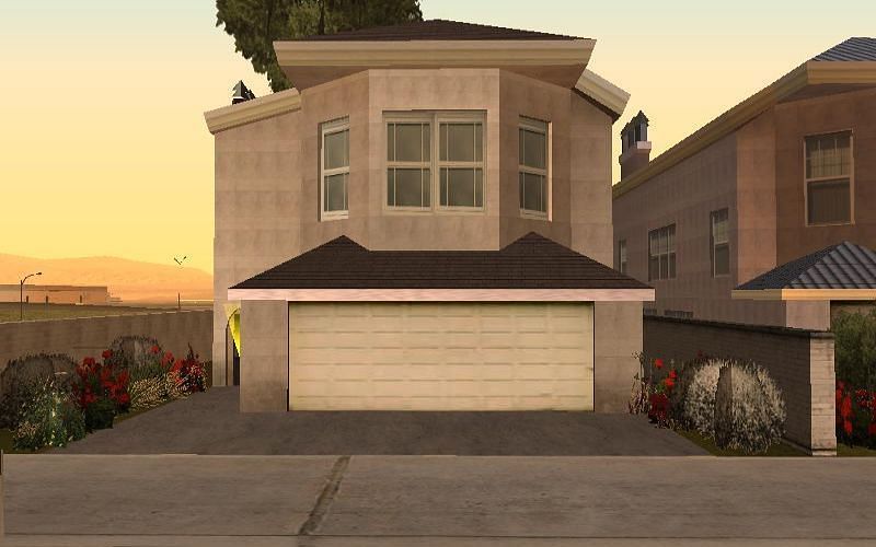 One of the many safehouses in GTA San Andreas (Image via GTA Wiki)