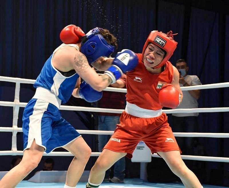 Earlier in the day, Mary Kom lost her finals bout