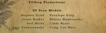 Helena Mankowska&#039;s name in Resident Evil Village&#039;s credits (Image via CAPCOM)