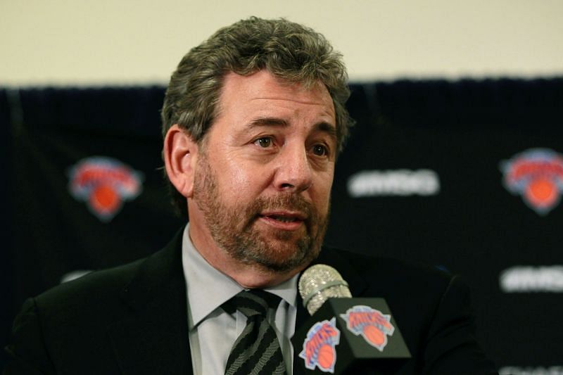 James L. Dolan owner of New York Knicks