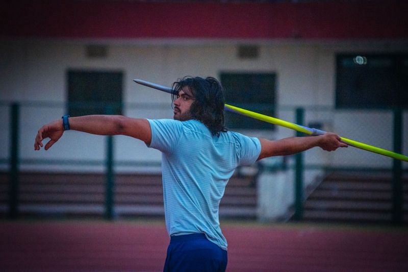 Neeraj Chopra to miss out on a Diamond League event due to UK travel ban. (Source: Sports Dept of Odisha)