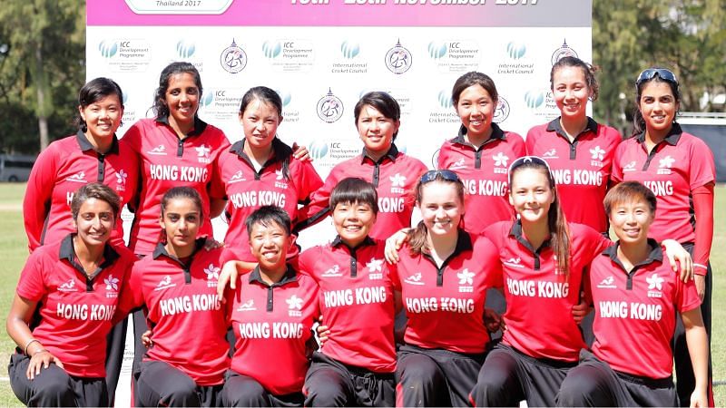Hong Kong Women&#039;s Cricket Team (Image Courtesy: ICC Cricket)