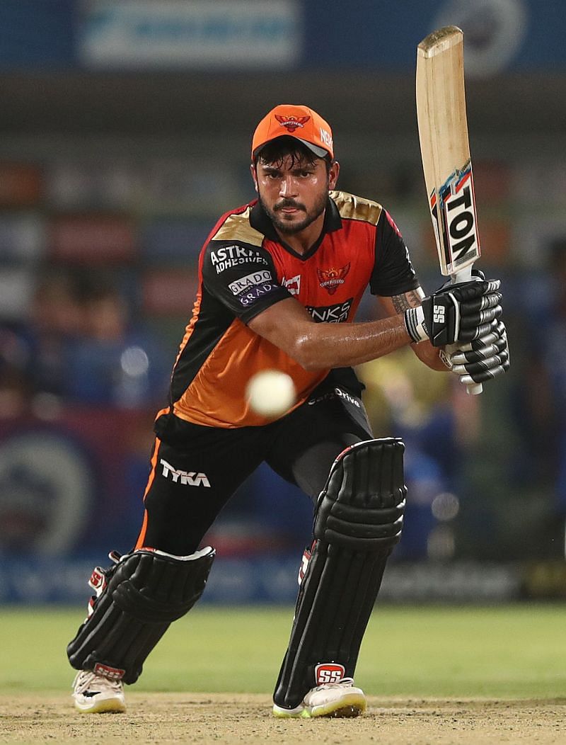 Manish Pandey&#039;s form has been a concern for the Sunrisers