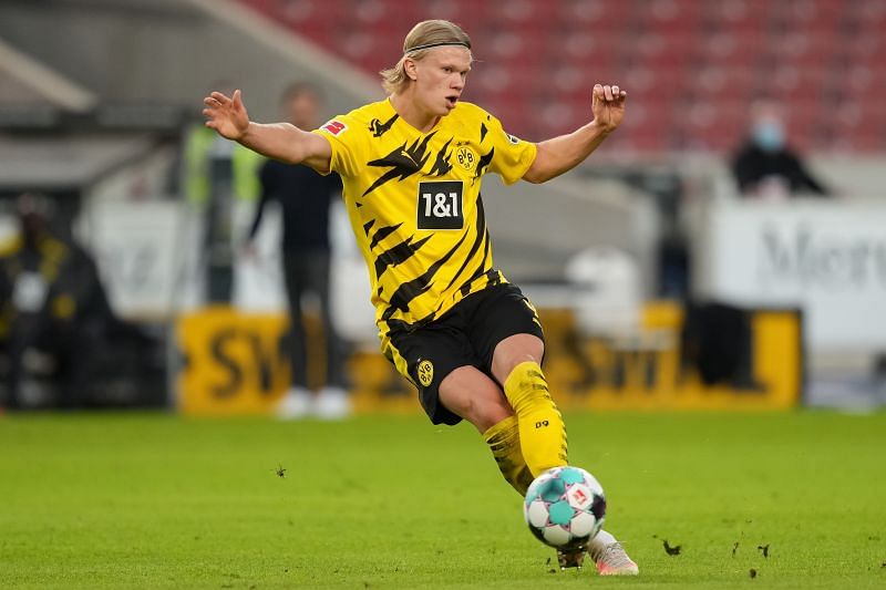 Barcelona target Erling Haaland.