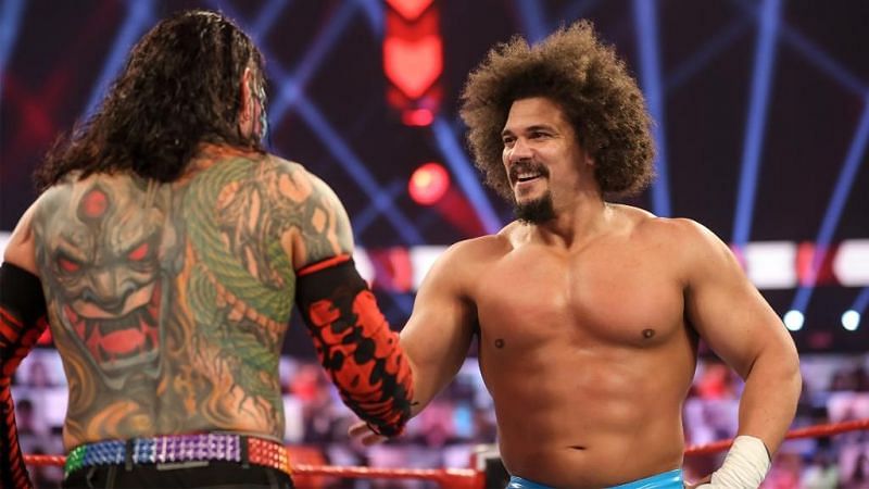Carlito did not re-sign with WWE after his Royal Rumble return