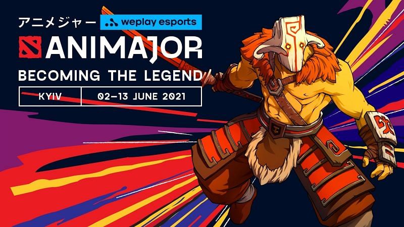 The WePlay Animajor Poster (Image via WePlay Esports)