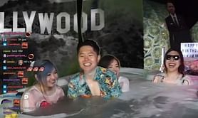 Pokimane asks Disguised Toast to sit on her lap during “hot-tub” stream