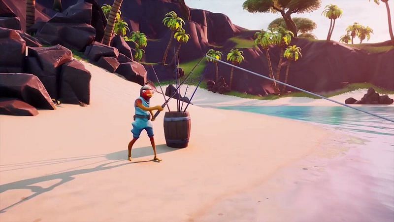 Fortnite is now basically a Fishing Simulator (Image via Twitter, FN_LeaksNews)