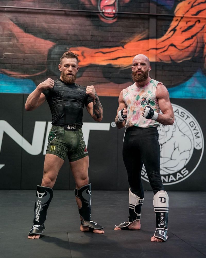 Conor McGregor and Peter Queally (Photo credits: @peterqueally on Instagram)